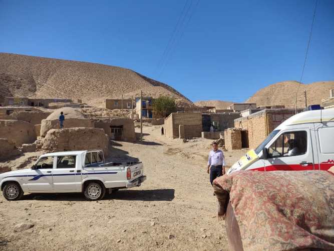 واکسیناسیون سیاری کووید19روستاهای تابعه شهرستان سرخس  5