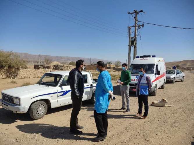 واکسیناسیون سیاری کووید19روستاهای تابعه شهرستان سرخس  10