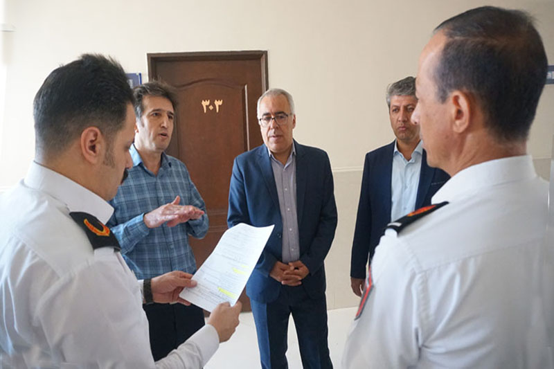 بازدید آتش نشانی  7