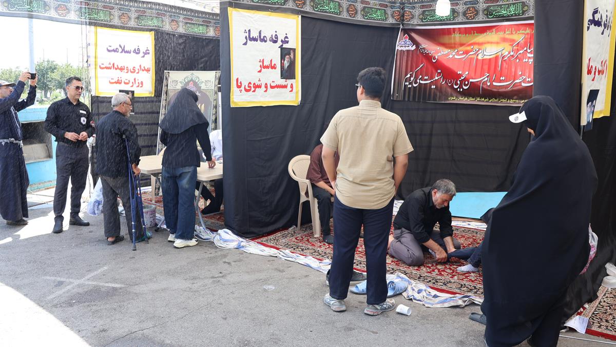 موکب زائران پیاده  11