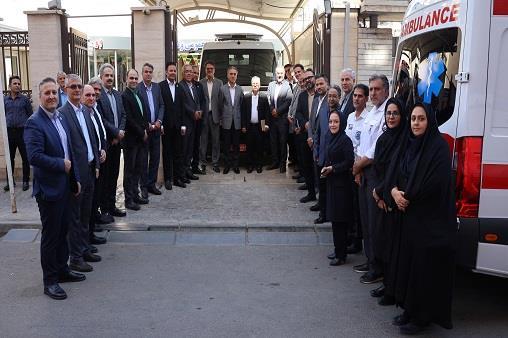 جهشی بزرگ در خدمات درمانی صنعت نفت شمال شرق؛ افتتاح ناوگان جدید آمبولانس‌ها در مشهد