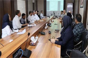 برگزاری جلسه نظام مشارکت برای دریافت پیشنهادهای همکاران به منظور ارتقای عملکرد سازمانی بهداشت و درمان شمال شرق
